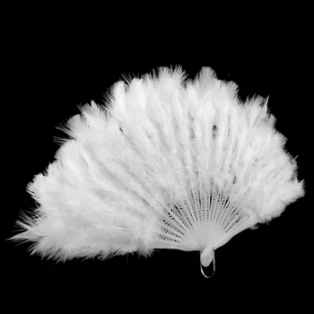 2 Pieces Ladies Burlesque Feather Hand Fan Fancy Dress Costume Black White
2 Pieces Ladies Burlesque Feather Hand Fan Fancy Dress Costume Black White