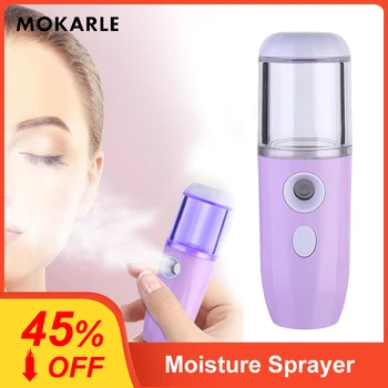 20ML Mini Steamer Nano Steamer Sprayer Face Steam Humidifier Hydrating Anti-aging Wrinkles Body Nebulizer Moisturizing Skin Care
20ML Mini Steamer Nano Steamer Sprayer Face Steam Humidifier Hydrating Anti-aging Wrinkles Body Nebulizer Moisturizing Skin Care