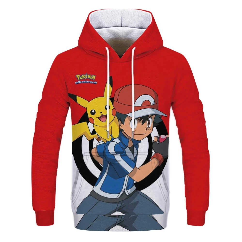 Fashion men's and women's hoodies 3D Pokémon printing custom couple shirts casual hoodies men loose street hip-hop clothing
Fashion men's and women's hoodies 3D Pokémon printing custom couple shirts casual hoodies men loose street hip-hop clothing