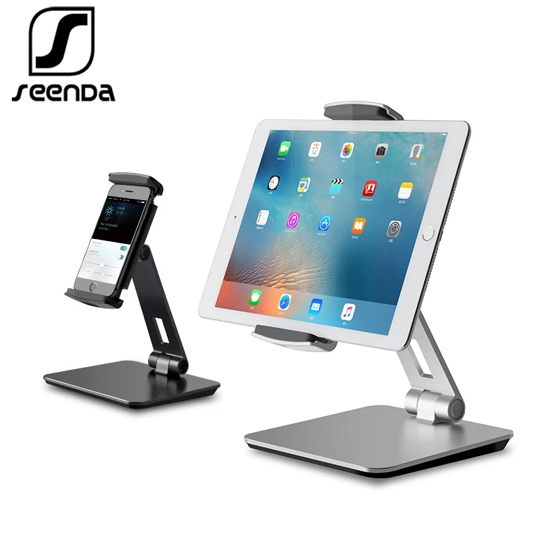 SeenDa Adjustable Aluminum Tablet Stand Multi-Angle Foldable Smartphone & Tablet Stand for iPad Tab (4-12.9")
SeenDa Adjustable Aluminum Tablet Stand Multi-Angle Foldable Smartphone & Tablet Stand for iPad Tab (4-12.9")