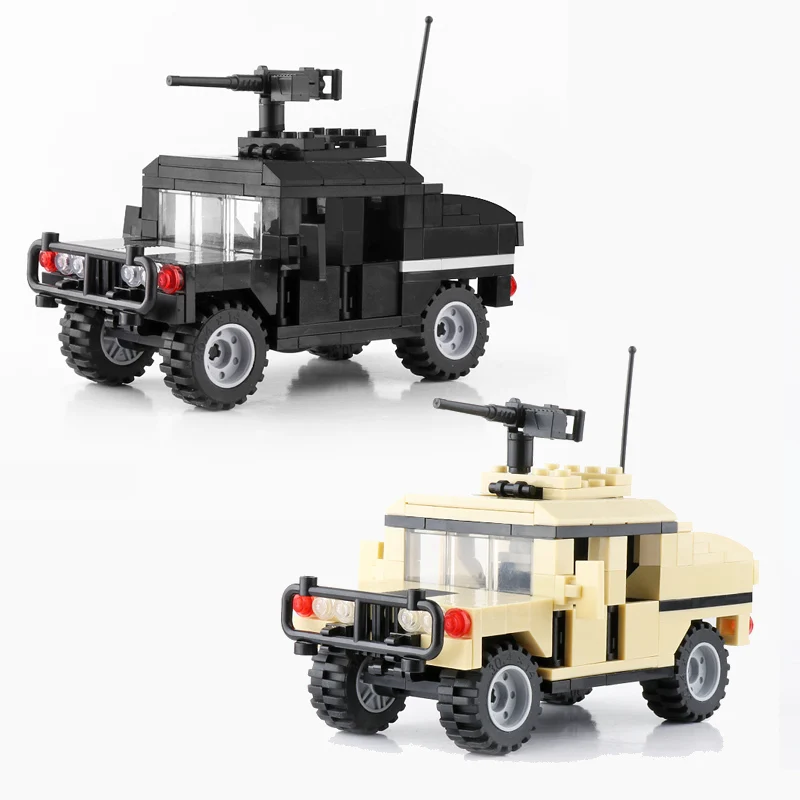 HOT Military SWAT Armored Vehicle Building Blocks Russia policeman soldier figures truck Accessories guns Weapon Bricks kids Toy
HOT Military SWAT Armored Vehicle Building Blocks Russia policeman soldier figures truck Accessories guns Weapon Bricks kids Toy