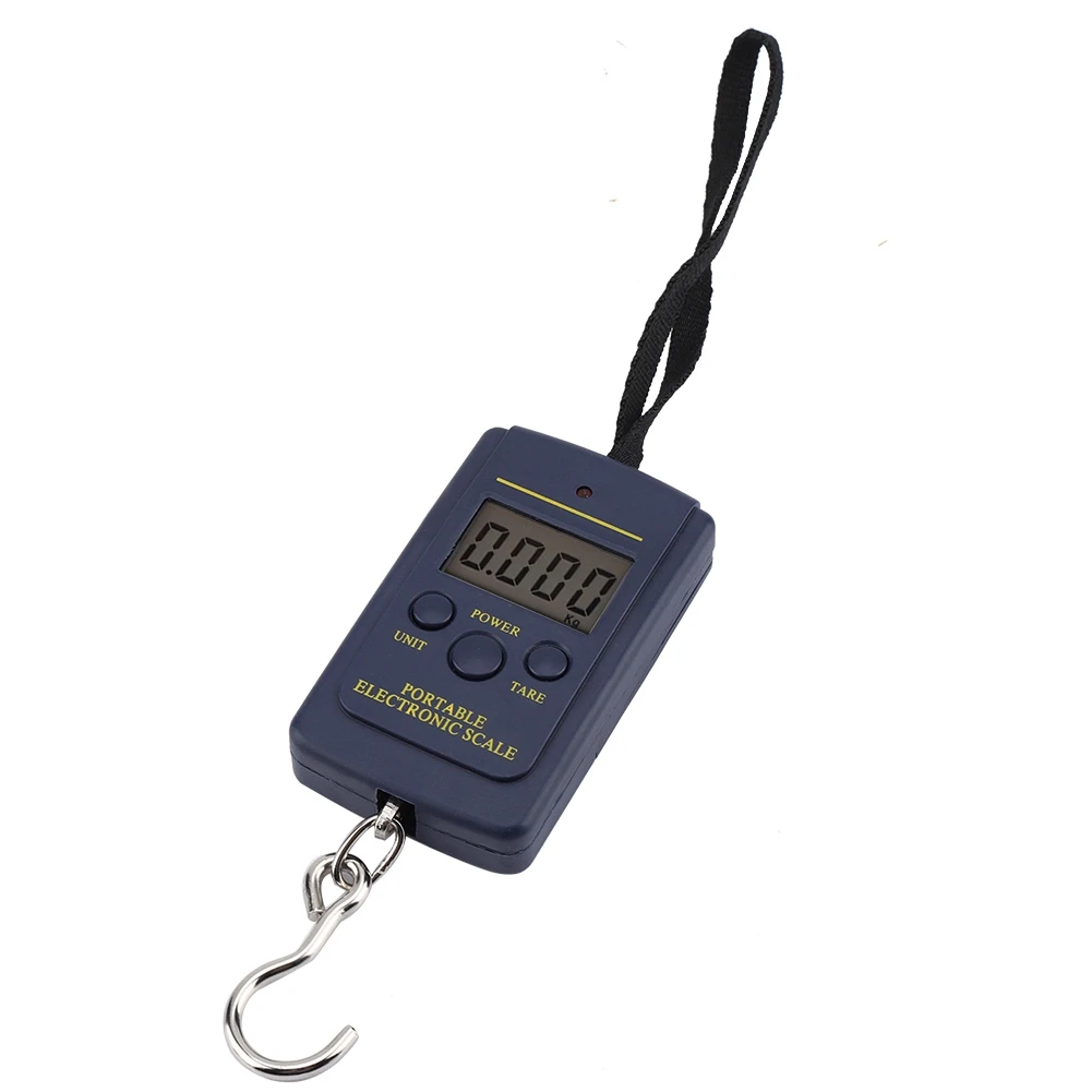 LCD Display Electronic Hanging Scale With Hook Portable 40kg Digital Hanging Luggage Travel Weighting Scale Kitchen Weight Tool
LCD Display Electronic Hanging Scale With Hook Portable 40kg Digital Hanging Luggage Travel Weighting Scale Kitchen Weight Tool