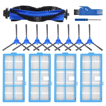 15Pcs/Set Cleaning Brushes Filter Main Brush Side Brush Replacement For IMartine C800 For Coredy R3500 Vacuum Cleaner Parts
15Pcs/Set Cleaning Brushes Filter Main Brush Side Brush Replacement For IMartine C800 For Coredy R3500 Vacuum Cleaner Parts