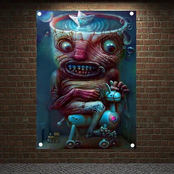 Rock and Roll Band Singer Music Posters High Quality Print Art Canvas Banner Four-hole Flag Scary Bloody Home Decor G
Rock and Roll Band Singer Music Posters High Quality Print Art Canvas Banner Four-hole Flag Scary Bloody Home Decor G
