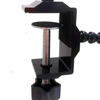 Two Holes Aluminum Alloy Modeling DIY Repairing Table Clamp Soldering Station Heating Element With 4 Flexible Arms Hand Tool
Two Holes Aluminum Alloy Modeling DIY Repairing Table Clamp Soldering Station Heating Element With 4 Flexible Arms Hand Tool