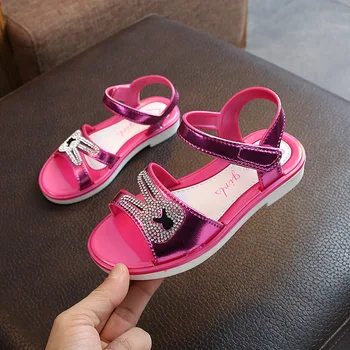 Fashion Summer Children's Rabbit Crystal Beach Shoes Casual With Rhinestone Soft Sandals For Medium Big Kids Girls Animal Flats
Fashion Summer Children's Rabbit Crystal Beach Shoes Casual With Rhinestone Soft Sandals For Medium Big Kids Girls Animal Flats