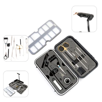 Compact Fly Tying Vise System Fly Tying Tool Set Fishing Tackle Kit for Traveler
Compact Fly Tying Vise System Fly Tying Tool Set Fishing Tackle Kit for Traveler