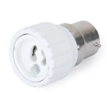 B22 to GU10 LED Halogen CFL Light Bulb Socket Adapter Converter
B22 to GU10 LED Halogen CFL Light Bulb Socket Adapter Converter