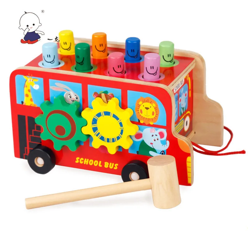 Children Playing Hamster Game CHILDREN'S Wooden Tool Pound Car 1-Year-Old 2-Year-Old Baby Fun Educational Piling Taiwan Toy
Children Playing Hamster Game CHILDREN'S Wooden Tool Pound Car 1-Year-Old 2-Year-Old Baby Fun Educational Piling Taiwan Toy