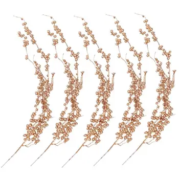 5Pcs Simulation Bubble Berry Branch Christmas Home Evening Party Decor (Golden)
5Pcs Simulation Bubble Berry Branch Christmas Home Evening Party Decor (Golden)