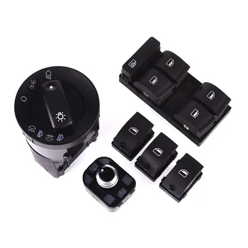 Driving Cab Fittings Headlamp Switch Electric Windows Switch/Rearview Mirror Switch 6 Pieces Combination of Equipment for Audi A
Driving Cab Fittings Headlamp Switch Electric Windows Switch/Rearview Mirror Switch 6 Pieces Combination of Equipment for Audi A