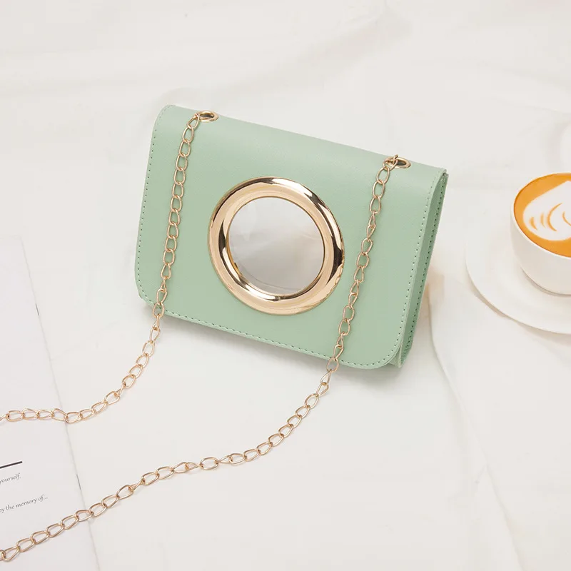 Korean-style Female Messenger Square Sling Bag 2019 Summer And Autumn New Style One-Shoulder Large Aperture Hardware Solid Color
Korean-style Female Messenger Square Sling Bag 2019 Summer And Autumn New Style One-Shoulder Large Aperture Hardware Solid Color