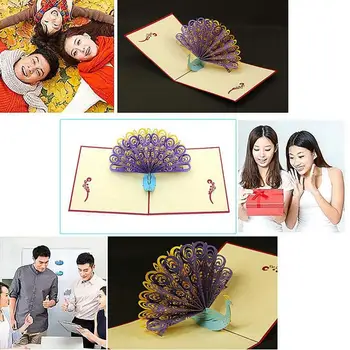 Peacock 3D UP Cards Birthday with Envelope Sticker Box Animal Card Invitation Laser Cut Postcards Greeting Gift C3L6
Peacock 3D UP Cards Birthday with Envelope Sticker Box Animal Card Invitation Laser Cut Postcards Greeting Gift C3L6