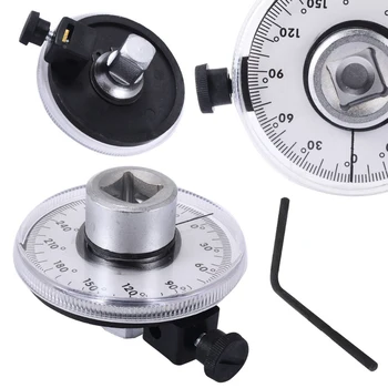 Hot Sale 1/2" Drive Adjustable Torque Angle Gauge Meter Angle Rotation Measurer Tool Wrench Auto Repair Check Meter
Hot Sale 1/2" Drive Adjustable Torque Angle Gauge Meter Angle Rotation Measurer Tool Wrench Auto Repair Check Meter