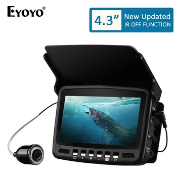 Eyoyo EF43A New 8 IR LEDs Lights ON/OFF Visible Video Ice Fish Finder Fishing Camera IR Night Vision 4.3 inch camera kit 1000TVL 
Eyoyo EF43A New 8 IR LEDs Lights ON/OFF Visible Video Ice Fish Finder Fishing Camera IR Night Vision 4.3 inch camera kit 1000TVL