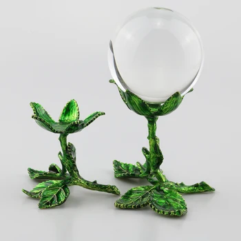 Metal Flower Display Stand for Crystal Glass Lens Ball 60 70 80mm Divination Photography Lensball Base Magic Sphere Globe Holder
Metal Flower Display Stand for Crystal Glass Lens Ball 60 70 80mm Divination Photography Lensball Base Magic Sphere Globe Holder
