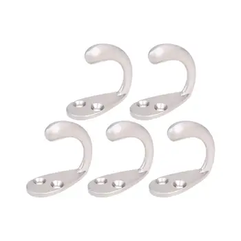 5Pcs Vintage Country Clothes Hhook Antique Copper Black Clothes Hook Wardrobe Curtain Wall Hook Single Hook(Silver)
5Pcs Vintage Country Clothes Hhook Antique Copper Black Clothes Hook Wardrobe Curtain Wall Hook Single Hook(Silver)
