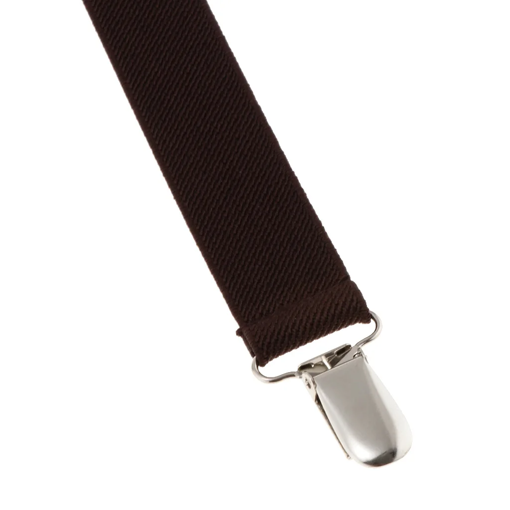 Mens Skinny Suspenders Y Back Wide Elastic Adjustable Trouser Clips Braces for Work Special Event or with Casual Attire Mens Skinny Suspenders Y Back Wide Elastic Adjustable Trouser Clips Braces for Work Special Event or with Casual Attire