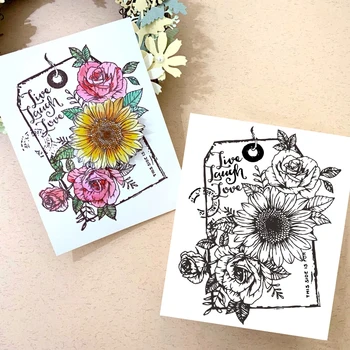 Flower NEW Transparent Clear Silicone Stamps For DIY Scrapbooking and Cutting Dies Sets/Rubber Stamp Decorative Card Making
Flower NEW Transparent Clear Silicone Stamps For DIY Scrapbooking and Cutting Dies Sets/Rubber Stamp Decorative Card Making