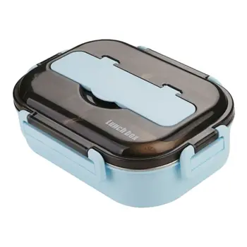 Stainless Steel Lunch Box 4 Compartments Thermal Insulated Bento Food Container J78C
Stainless Steel Lunch Box 4 Compartments Thermal Insulated Bento Food Container J78C
