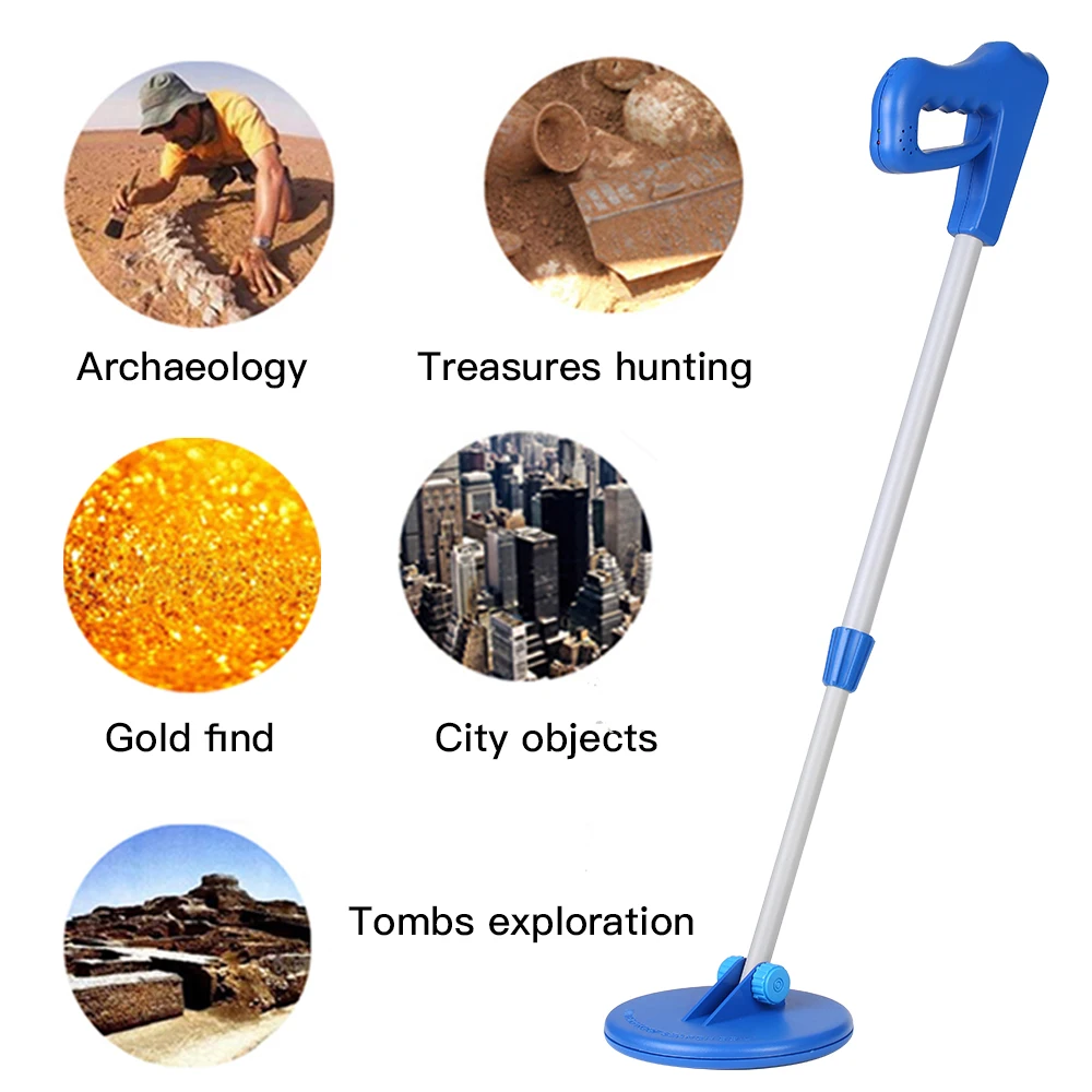 Portable Metal Detector For Kids Waterproof Iron Detector Search Gold Detecting Underground Gold Digger Hunter Birthday Gift
Portable Metal Detector For Kids Waterproof Iron Detector Search Gold Detecting Underground Gold Digger Hunter Birthday Gift