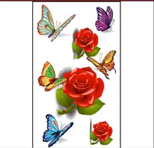1pc Temporary Tattoo Stickers Waterproof Arm Clavicle Body Art Sticker Disposable butterfly tatouage temporaire T2023
1pc Temporary Tattoo Stickers Waterproof Arm Clavicle Body Art Sticker Disposable butterfly tatouage temporaire T2023