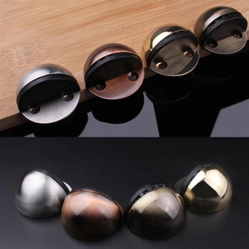Hidden Stainless Steel Rubber Door Stopper Non Punching Sticker Door Holders Catch Floor Mounted Nail-free Door Stops 
Hidden Stainless Steel Rubber Door Stopper Non Punching Sticker Door Holders Catch Floor Mounted Nail-free Door Stops