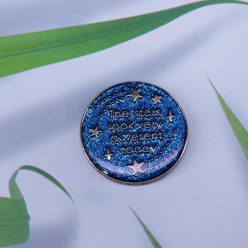 Blue Glittered Enamel pin The Stars Look Very Different Today Perfect for a Nostalgic Fan of Space Oddity
Blue Glittered Enamel pin The Stars Look Very Different Today Perfect for a Nostalgic Fan of Space Oddity