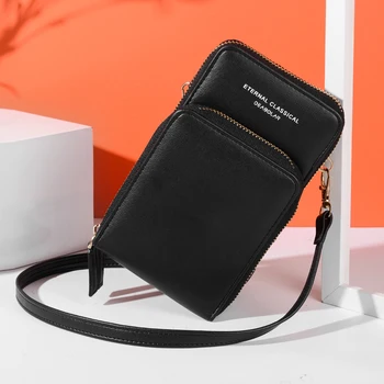 Popular Three-layer Zipper Korean Women PU Leather Shoulder Bags Cell Phone Wallet Large Capacity Crossbody Bags Tote Bag
Popular Three-layer Zipper Korean Women PU Leather Shoulder Bags Cell Phone Wallet Large Capacity Crossbody Bags Tote Bag