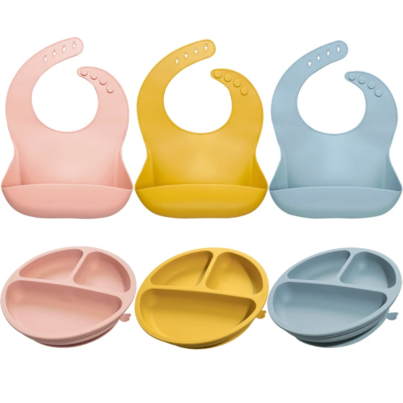 Baby Bibs Food Sucker Non-Silp Bowl Girl Boy Adjustable Children Bib Baby Accessories BPA Free Soft Edible Silicone 
Baby Bibs Food Sucker Non-Silp Bowl Girl Boy Adjustable Children Bib Baby Accessories BPA Free Soft Edible Silicone
