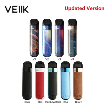 VEIIK Airo Pod Vape Kit builtin 500mAh Battery & 2ml Capacity& bottom air driven system Pod System VS Minifit/ kubi kit
VEIIK Airo Pod Vape Kit builtin 500mAh Battery & 2ml Capacity& bottom air driven system Pod System VS Minifit/ kubi kit
