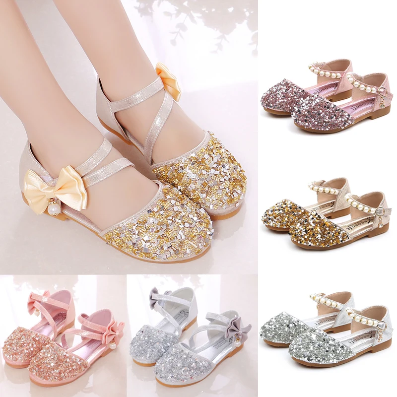 Princess Shoes For Girls Bling Bling Sequins Children Wedding Party Shoes Pearl Button Ballroom Latin Tango Dance Shoes D30 
Princess Shoes For Girls Bling Bling Sequins Children Wedding Party Shoes Pearl Button Ballroom Latin Tango Dance Shoes D30