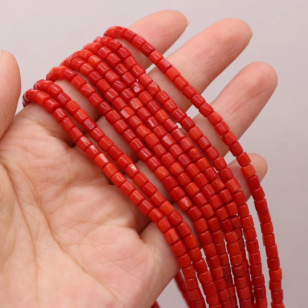 Coral Red Rectangle Beads for Jewelry Making DIY Necklace Bracelet Earrings Accessories Gift Size 3.5x4mm
Coral Red Rectangle Beads for Jewelry Making DIY Necklace Bracelet Earrings Accessories Gift Size 3.5x4mm