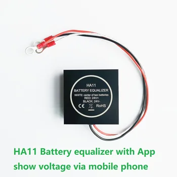 24V battery equalizer balancer HA12 can show voltage via Mobile Phone for 12V lead acid battery connected in series
24V battery equalizer balancer HA12 can show voltage via Mobile Phone for 12V lead acid battery connected in series