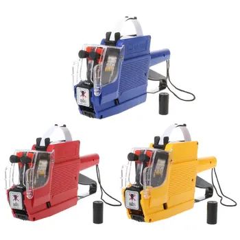 MX-6600 10 Digits Two-line Labeller Price Tag Gun Label 2 Lines For Retail Store Pricing Tag Display Tool + Ink Roller D08A
MX-6600 10 Digits Two-line Labeller Price Tag Gun Label 2 Lines For Retail Store Pricing Tag Display Tool + Ink Roller D08A