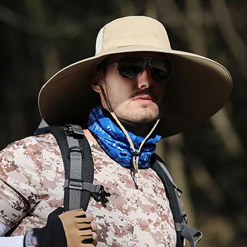 UV Protection Bucket Hat Lightweight Practical Sun Shade Chin String Quick Drying Breathable Outdoor Climbing Fisherman Cap Hot
UV Protection Bucket Hat Lightweight Practical Sun Shade Chin String Quick Drying Breathable Outdoor Climbing Fisherman Cap Hot
