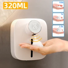 Automatic Foam Liquid Soap Dispenser with Temperature Digital Rechargeable Sensor Touchless Hand Sanitizer Machine for Bathroom
Automatic Foam Liquid Soap Dispenser with Temperature Digital Rechargeable Sensor Touchless Hand Sanitizer Machine for Bathroom