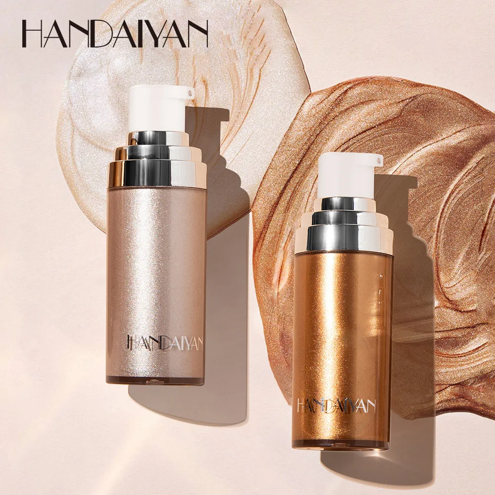 HANDAIYAN Liquid Highlighter bronzer/gold/brown Contouring Makeup Shimmer Face Brightener Concealer face glow Cosmetics TSLM1
HANDAIYAN Liquid Highlighter bronzer/gold/brown Contouring Makeup Shimmer Face Brightener Concealer face glow Cosmetics TSLM1