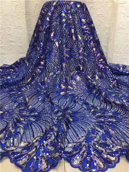 Sequins Net Tulle Lace Fabric 2019 Latest High Quality Wedding Laces Nigeria Embroidery Mesh Guipure Laces Fabric
Sequins Net Tulle Lace Fabric 2019 Latest High Quality Wedding Laces Nigeria Embroidery Mesh Guipure Laces Fabric