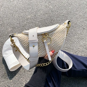 Straw Beach Bag Messenger Bag Ladies 2020 New Summer Design Ladies One Shoulder Messenger Handbag Ladies Chain Travel Chest Bag
Straw Beach Bag Messenger Bag Ladies 2020 New Summer Design Ladies One Shoulder Messenger Handbag Ladies Chain Travel Chest Bag