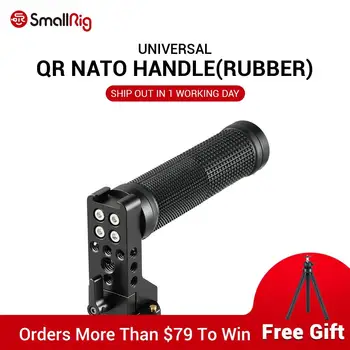 SmallRig QR NATO Handle (Rubber) with Safety Rail Quick Release Hand Grip for SmallRig A7III / Z6 /Z7 Camera Cage 2084
SmallRig QR NATO Handle (Rubber) with Safety Rail Quick Release Hand Grip for SmallRig A7III / Z6 /Z7 Camera Cage 2084