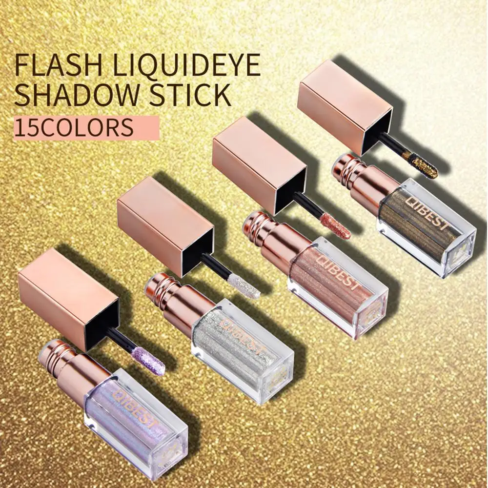 Qibest 15 Colors Eye Shadow Shimmer Shadows Eyeshadow Pallete Waterproof Liquid Shimmer Glitter Eyeshadows Cosmetics Makeup
Qibest 15 Colors Eye Shadow Shimmer Shadows Eyeshadow Pallete Waterproof Liquid Shimmer Glitter Eyeshadows Cosmetics Makeup