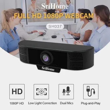 1080P HD Megapixels USB2.0 Webcam Camera with MIC Clip-on for Computer PC Laptop Desktop laptop USB drive-free camera wired
1080P HD Megapixels USB2.0 Webcam Camera with MIC Clip-on for Computer PC Laptop Desktop laptop USB drive-free camera wired