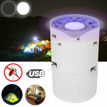 Electric Mosquito Killer Lamp USB Photocatalysis Mute LED Bug Zapper Insect Trap Lantern Repellent Lamp 
Electric Mosquito Killer Lamp USB Photocatalysis Mute LED Bug Zapper Insect Trap Lantern Repellent Lamp