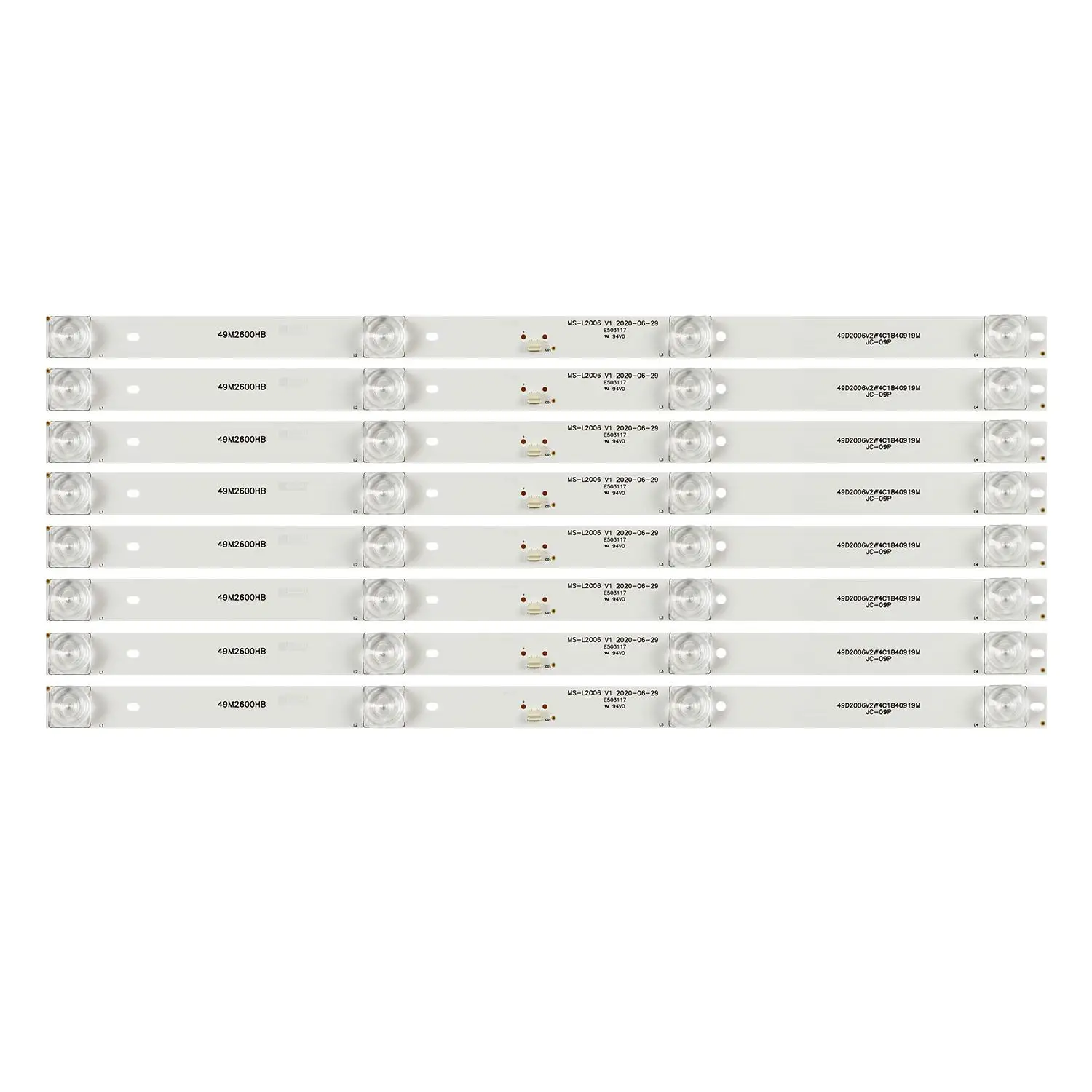 80PCS/10set LED backlight strip MS-L2006 U50E9000Q TI5011DLEDDS SW-LED50U503BS2S HY-H55G19 LE-50ZTUS27 50S9900
80PCS/10set LED backlight strip MS-L2006 U50E9000Q TI5011DLEDDS SW-LED50U503BS2S HY-H55G19 LE-50ZTUS27 50S9900