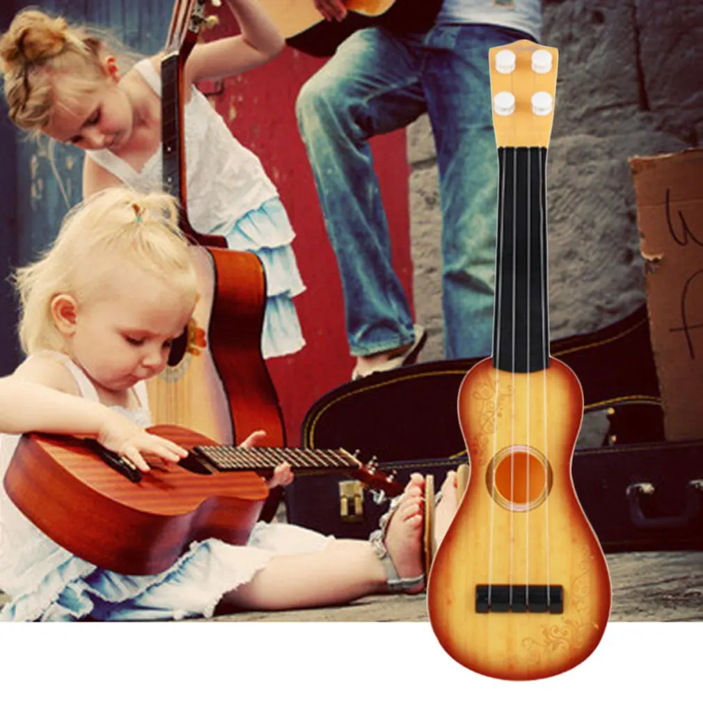 21 inch Ukulele Beginner Hawaii 4 String Nylon Strings Guitar Musical Toys for Children Kids Girls Christmas Gift Random
21 inch Ukulele Beginner Hawaii 4 String Nylon Strings Guitar Musical Toys for Children Kids Girls Christmas Gift Random