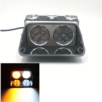 8 LED 24W Strobe Light Car Visor Windshield Emergency Warning Hazard Flash Lighting 12V
8 LED 24W Strobe Light Car Visor Windshield Emergency Warning Hazard Flash Lighting 12V
