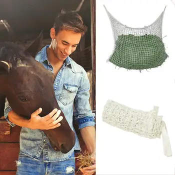 Horse Feeding Bag Nylon Woven Mesh Horse Grass Bag Slow Feed Hay Bag Feeder Hay Net Equestrian Supplies Horse Supplies 
Horse Feeding Bag Nylon Woven Mesh Horse Grass Bag Slow Feed Hay Bag Feeder Hay Net Equestrian Supplies Horse Supplies