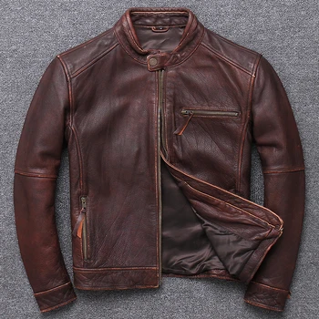Free Shipping,2020 new quality genuine leather jacket.mens fashion spring 100% cowhide outwear.gift.sales motor leather coat. 
Free Shipping,2020 new quality genuine leather jacket.mens fashion spring 100% cowhide outwear.gift.sales motor leather coat.