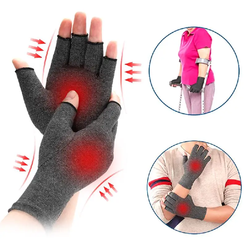 1 Pair Compression Arthritis Gloves Premium Arthritis Health Gloves High Elastic Breathable Rehabilitation Half Finger Gloves
1 Pair Compression Arthritis Gloves Premium Arthritis Health Gloves High Elastic Breathable Rehabilitation Half Finger Gloves